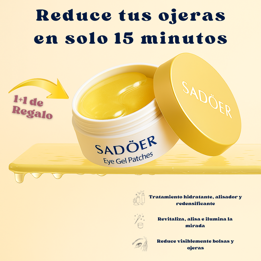Parches antiojeras™ - Contorno de ojos rejuvenecido e hidratado