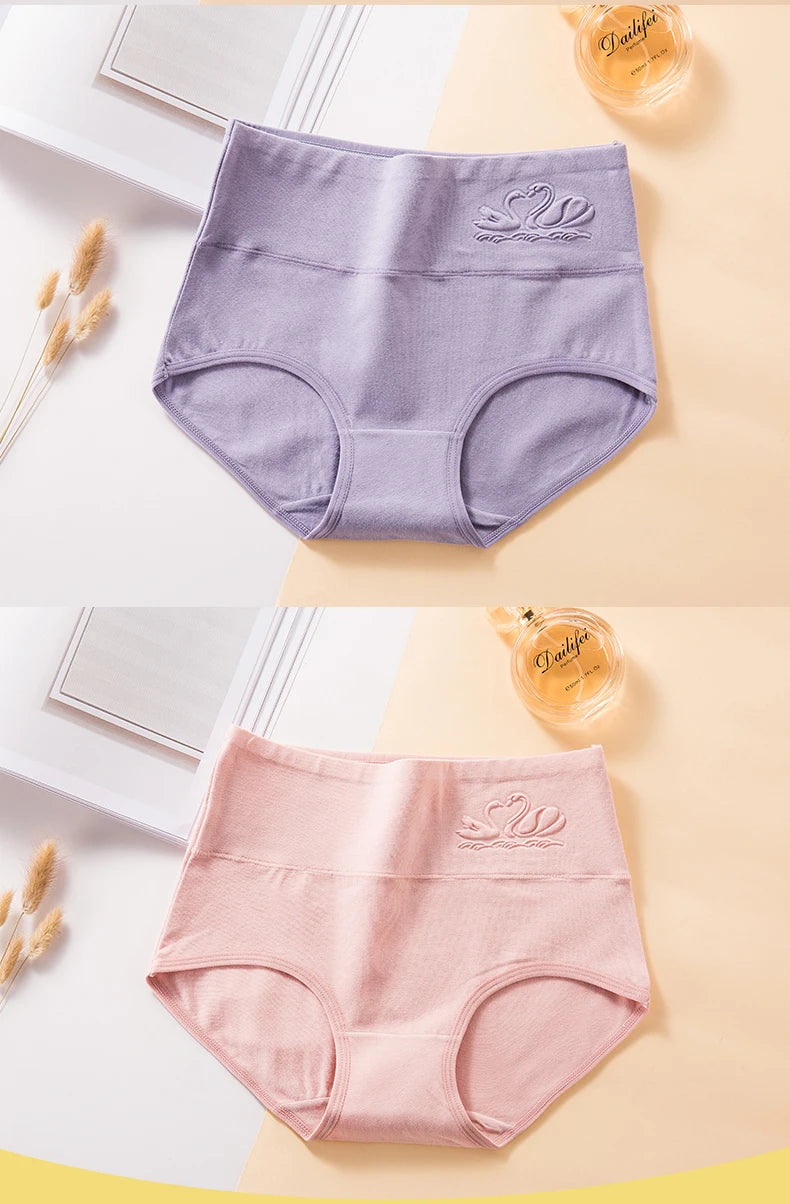 Pack de Bragas Reductoras Cintura Alta – Cómodas, Transpirables y Sin Costuras para Uso Diario